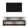 Bluewud Victor Engineered Wood Tvcabinet In Brown Maple & White Finish