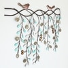 W-Kyra Abstract Metal Wall Decor in Multicolor Set of 1