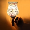 Devansh Metal Electric Wall Light in Gold Colour with Multi Shade Count of 1 Light