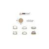 Jute Placemat (Beige , 38 CM x 38 CM , Pack of 4 )