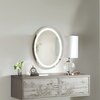 Oval Shape Lighted LED Mirror Modern  Vanity Mirror