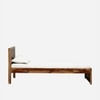 Neva Solid Wood Single  Size Bed Without Storage (Provincial Teak Finish)