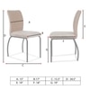 Fueanka Dining Chair in Beige