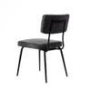 Yucca Fabric Dining Chair in Green Colour