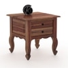 Cole Solid Wood Night Stand in Urban Teak Finish