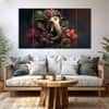 The Castle Decor Lord Ganesha Wall Painting Wooden Framed 27x48 Inch (Style 12)