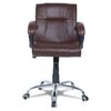 Ammoreavolea Mid Back Executive Chair in Brown Colour