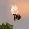 Devansh Metal Electric Wall Light in Gold Colour with Multi Shade Count of 1 Light