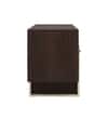 DCanape Ele Engineering Wood TV Unit Wyoming Dark Light Acacia Finish