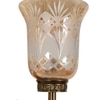 Eliante Modern Wall Lights Mild Steel, Glass & Glass Material Antique,Brown & Golden Finish