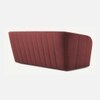 Candler Fabric Sofa (Pink)