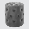 Amanda Pouffe in Midnight Grey Colour