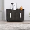 Hexa Red Multipurpose Storage Cabinet With 3 Drawer 2 Door in Flower Wenge Colour