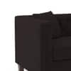 Windsor Premium 3 Seater Fabric Sofa in Deep Brown Velvet Colour