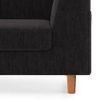 Rubik Premium 2 Seater Fabric Sofa in Graphite Grey Colour