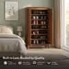 Webster 24 Pair Shoe Rack in Sheesham Finish
