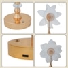 Gold Halo Flower Lamp for Gift Purpose