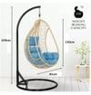 Premium Nike Single Seater Spyder Swing Chair Blue