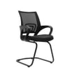 Kepler Brooks Crux Visitor Chair in Black Colour