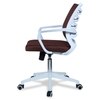Iinea Mid Back Ergonomic Chair in Brown Colour