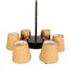 Devansh Metal Electric Wall Light in Multi Colour with Multi Shade Count of 2 Lights