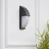 Pozza Grey Outdoor Led Wall Light