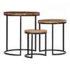Chelli Solid Wood Nested Tables - Set of 3