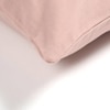 Solid Blush Cotton Cushion Cover