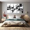 The Castle Decor Abstract Art Wall Painting Wooden Framed Digital Painting 27x48 Inch (Style 6)