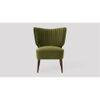 Duke Accent chair Velvet in Mint Green Color