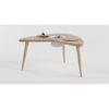 Boomerang Table Storage - Oak