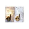 Carbon Loft Brass Luxur Cut Glass Wall Light