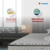 Sleepwell Star Gold, Medium Firm, Anti- Sag Tech 5 inch Queen High Resilience (HR) Foam Mattress (L x W: 72 inch x 66 inch)
