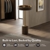 Cosmo Metal Drink Table in Gold Finish