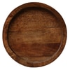Zen Solid Wood Side Table in Tubbaq Finish
