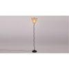 Tinsley Black Bamboo Shade Floor Lamp