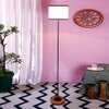 Emme Multicolour Cotton Shade Floor Lamp
