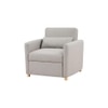 Jernell 1 Seater Sofa Cum Bed In Grey Color