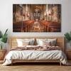 The Castle Decor Church Jesus Christ Wall Art Set of 5 27x48 Inch