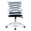 Iinea Mid Back Ergonomic Chair in Black Colour