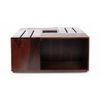Milan Sheesham Wood Coffee Table In Walnut Finish