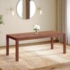 Atlas Solid Wood 8 Seater Dining Table In Honey Finish