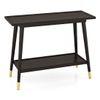 Sinata Solid Wood Console Table in American Walnut Finish