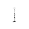 Blake Black Cotton Shade Floor Lamp