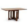 Danton 3 To 6 Folding Dining Table In Teak Finish