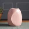Solid Ceramic Vase in Pink Colour