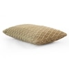 Crest Khaki Decorative Cushion Cover 12X20 Inches