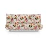Palermo 3 Seater Click Clack Sofa cum Bed In Peach Floral Colour