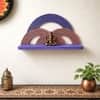 Multishade Colour Solid Wood Handcarved Kamala Floating Wall Shelf with distres finish by DisooFashions