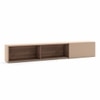 Sydney Modular Wall-Mounted Shelf in Beige High Gloss Finish